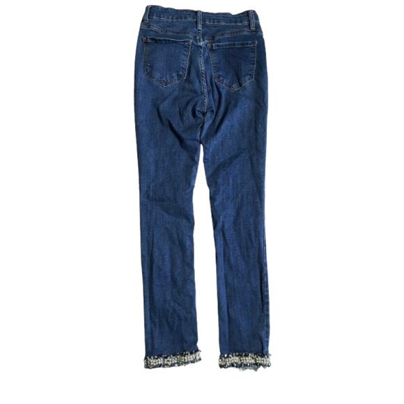 Vocal Pearl Cuff Jeans Size S - Feminine, Glam, Y2K - Picture 2 of 8